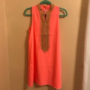 Lilly Pulitzer Jane Shift Size 6 Sunrise Coral